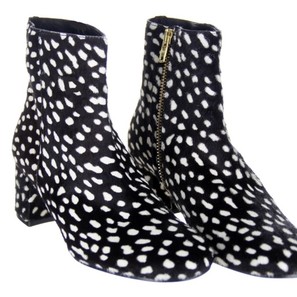 J Crew Collection Side-Zip Ankle Boots Booties - Picture 4 of 6